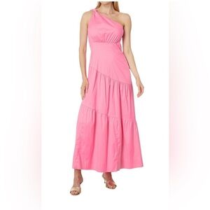 NWT Lilly Pulitzer Lucilyn One-Shoulder Maxi Dress